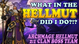 What in the Hellmut is This Archmage Hellmut Clan Boss 21  Raid Shadow Legends [upl. by Anotyad]