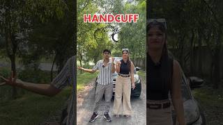 24H Handcuffs challenge 🤪with gungun [upl. by Oralle]