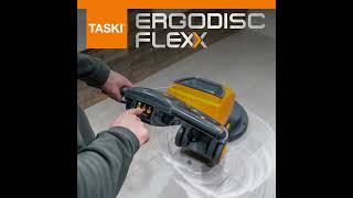 TASKI ERGODISC FLEXX  your cordless versatile machine [upl. by Yebba]