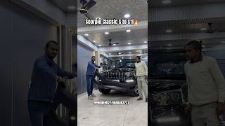 Scorpio Classic S to S11🔥scorpioclassic mahindra blackscorpio viralshort trending [upl. by Anilehcim]