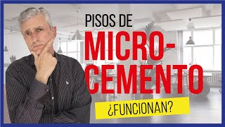 👌👷 Piso de MICROCEMENTO Alisado  VERDADES de los Pisos de Cemento Pulido [upl. by Elleryt993]