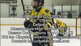 Billy Sciurba Junior Season Highlights  2324 Season [upl. by Kettie397]