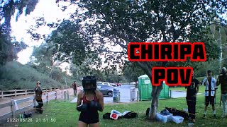 Chiripa vs Crossfire Epic 1st POV Showdown boxing fighting mma [upl. by Aicilef]