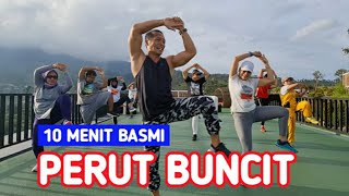 10 menit Mengecilkan perut buncit tanpa sit up [upl. by Wynn]