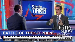 Stephen Interviews Jake Tappers Interview Of Stephen Miller [upl. by Tfat]