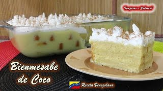 BIENMESABE DE COCO postre Venezolano Glorioso Increible [upl. by Yoj286]