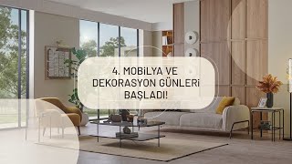 4 Mobilya ve Dekorasyon Günleri Başladı [upl. by Mirelle]