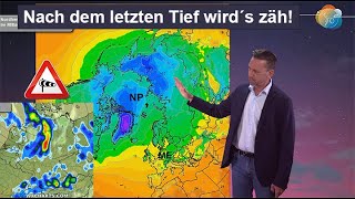 Nach dem letzten Tief wird´s zäh Auskühlung Nordhemisphäre Wettervorhersage 1120102024 [upl. by Huxham977]