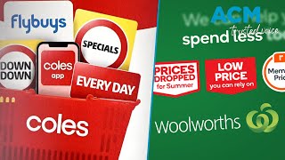 Woolworths and Coles sued over misleading price discounts by consumer watchdog ACCC [upl. by Ahsets]