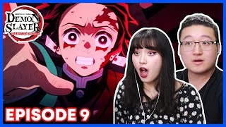 TEAM TENGEN VS GYUTARO amp DAKI  Demon Slayer Entertainment Arc Couples Reaction Episode 9 [upl. by Nguyen88]