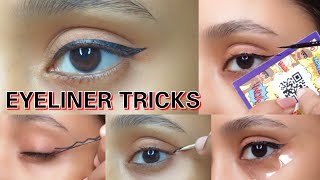 Eyeliner Hacks For Beginners  Eyeliner Tutorial [upl. by Suanne]