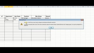 How to Unprotect an excel sheet without password [upl. by Ynaffital]