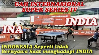 INDONESIA SEPERTI TIDAK BERNYAWA SAAT MENGHADAPI INDIA UAH INTERNASIONAL SUPER SERIES IV [upl. by Ardnusal958]