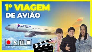 PRIMEIRA VIAGEM DE AVIÃO congonhas riodejaneiro latam [upl. by Kauslick]