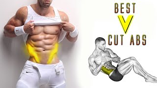 V Cut Abs Workout  Get VLine Abs at Home [upl. by Maure]