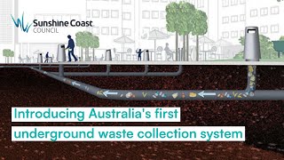 Australias first underground waste collection system [upl. by Huba]