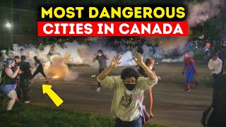 Why Canadian Cities Are Becoming Unsafe Crime Rates Skyrocket in 2024 [upl. by Acinorav997]