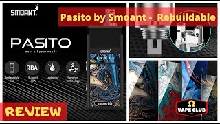 Smoant Pasito Pod System Chính Hãng  Buicoil Rba  VapeClubvn [upl. by Nileuqaj]