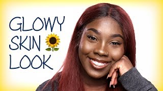 Dewy Makeup Tutorial for Black Women [upl. by Sheridan]