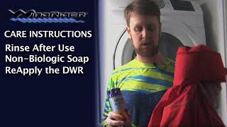 WindRider Ice and Rain Gear Wash Instructions [upl. by Noeruat]