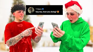 READING EACH OTHERS NAUGHTY DM’s Vlogmas Day 17 [upl. by Port793]