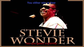 Stevie Wonder  All in love is fairTodo en el amor se vale [upl. by Giulietta239]