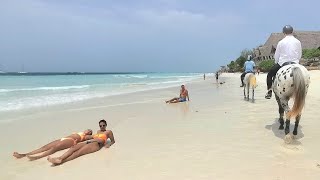 Nungwi Beach Walk Zanzibar Island Tanzania shortvideo [upl. by Eltsryk]