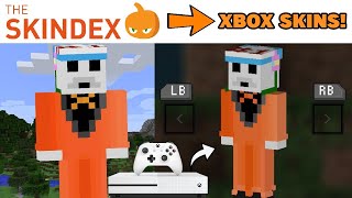 NEW How To Get Individual Skindex Skins On Minecraft Xbox Any Custom Skin Working 2022 [upl. by Acinorehs]