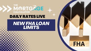 Daily Mortgage Rates LIVE  11302023 FHA Loan Limits [upl. by Lainey160]