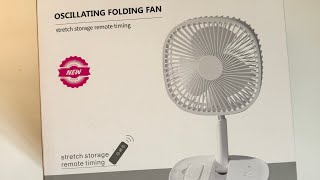 Unboxing the new Jahy2Tech 2 in 1 Desk Fan [upl. by Valery]