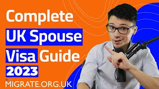 Spouse Visa UK 2023  Requirements amp Process  StepByStep Guide [upl. by Ial]