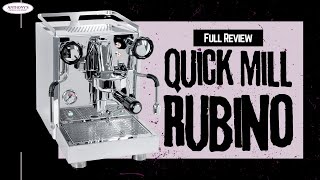 The Ultimate Quick Mill Rubino Review Unleashing the Perfect Espresso Experience [upl. by Nela]