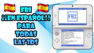 FBI para 3DS en ESPAÑOL [upl. by Sterner246]