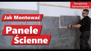 Jak Montować Panele Ścienne WallDesign Zobacz film montażowy paneli dekoracyjnych na ścianie [upl. by Mae]