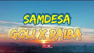 Goli X Raiba  Sandesa  Lyrics Video  New Nepali rap song 2023  TMN [upl. by Scopp335]