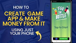 Create a Game App and Make Money from It for Free AppCreator24 tutorial 2023 [upl. by Asiulana]