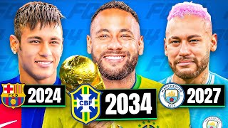 I Replayed the Career of Neymar Jr… [upl. by Eatnoled234]