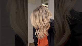 Moscow Blonde 🪆 AirTouch Highlights on the regrowth blonde airtouch fryzjerwarszawa hairtok [upl. by Euhc]