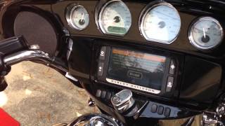 Harley Davidson stock exhaust vs CFR KO slip ons on a 2014 Street Glide Special [upl. by Bonner]