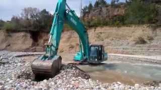 Kobelco SK350 Antalya  KARKE MAKİNA [upl. by Asyl]