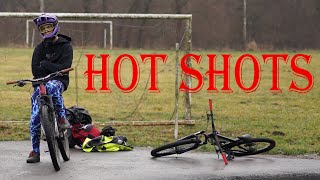 HOT SHOTS  pumptrack winter edition [upl. by Adlitam]