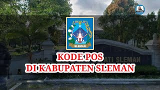 Kode Pos Tiap Kecamatan Di Kabupaten Sleman  Kode Pos Seluruh Indonesia [upl. by Marmaduke]