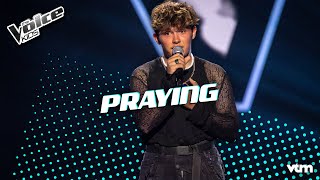 Sofian  Praying  Blind Auditions  The Voice Kids  VTM [upl. by Enomes]