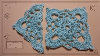 Aplique geométrico Crochet [upl. by Clellan213]