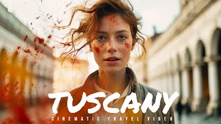 TUSCANY through ART  Cinematic Travel Video 4K [upl. by Huba392]