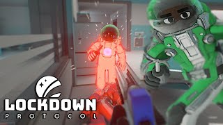 YOU CANT TRUST A SINGLE SOUL ON THIS GAME  Lockdown Protocol [upl. by Tnairb]