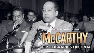 Libraries in the Crosshairs  McCarthy  American Experience  PBS [upl. by Redvers709]