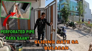 PERFORATED PIPE DRAINAGESLIDING GATE IDEA [upl. by Latisha]