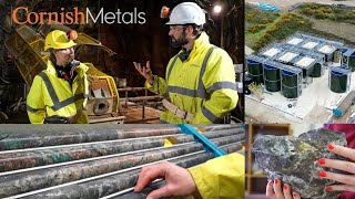 Cornish Metals Europes Primary Source of Tin by 2026 Site Visit [upl. by Kirat208]