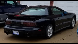 1995 Trans Am LT1 Flowmaster Exhaust Brutal Revs Cracks N Pops [upl. by Aikahc]